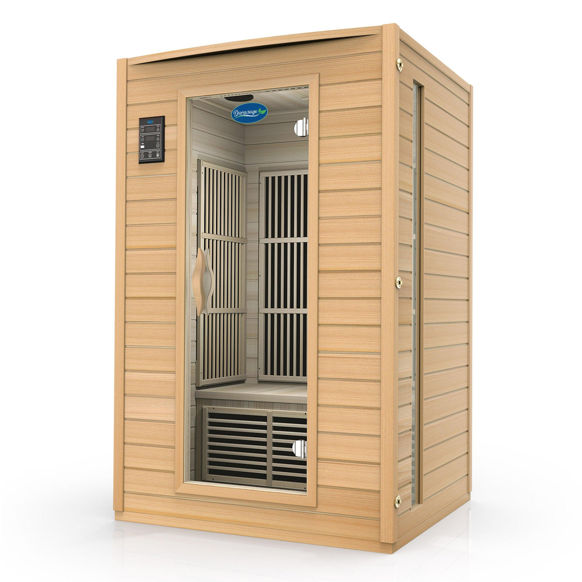 2-Person Infrared Sauna with Premium Audio, Canadian Hemlock