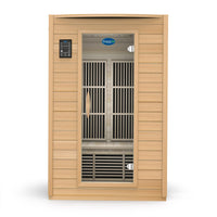 2-Person Infrared Sauna with Premium Audio, Canadian Hemlock