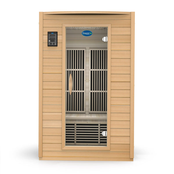 2-Person Infrared Sauna with Premium Audio, Canadian Hemlock