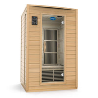 2-Person Infrared Sauna with Premium Audio, Canadian Hemlock