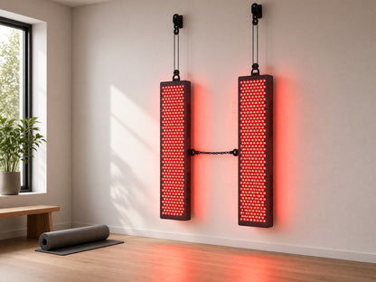 Two ULTRA1500 panels hung side by side and linked together